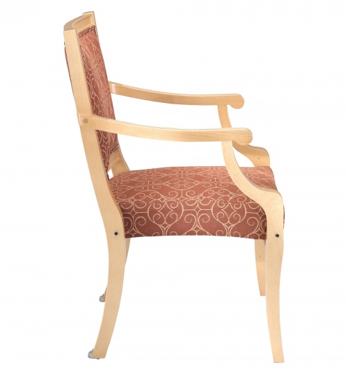 2780 Stacking Wood Arm Chair