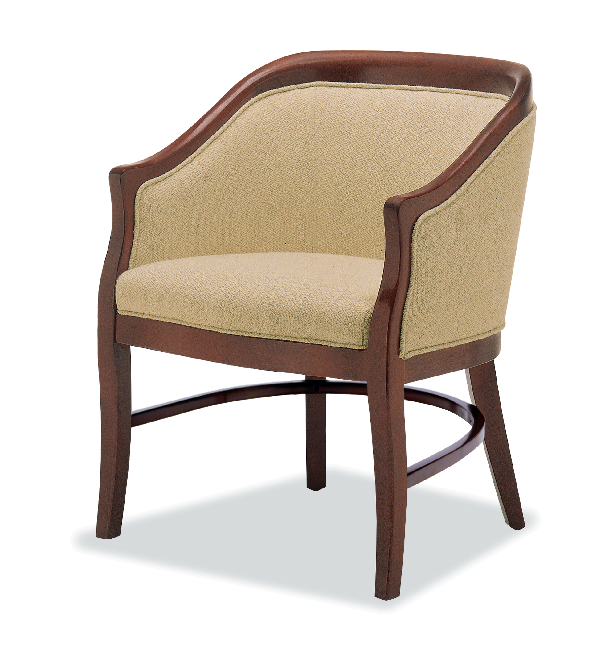 4725 Wood Arm Chair Shelby Williams