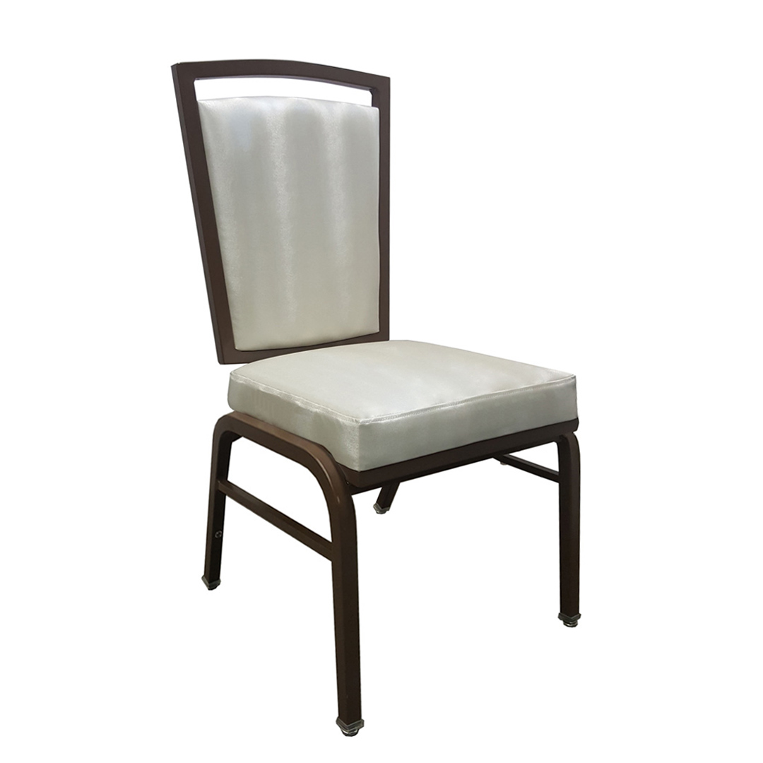 8219 Aluminum Stacking Banquet Chair with Action Back