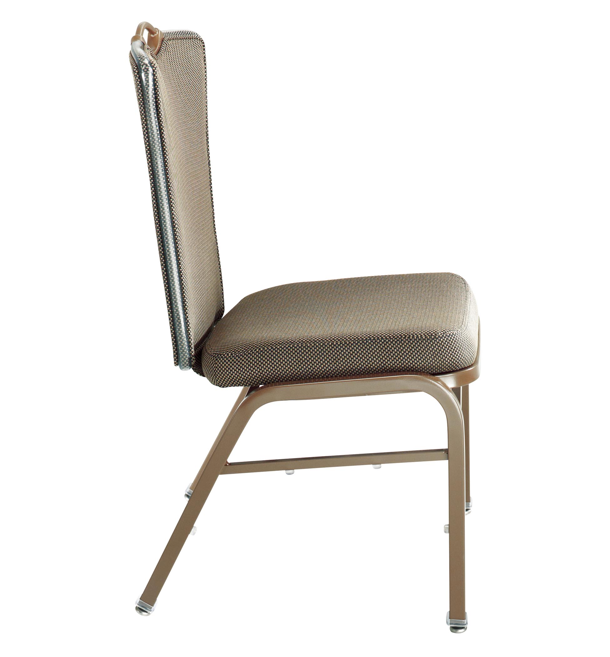8222 Aluminum Stacking Banquet Chair with Action Back Shelby Williams