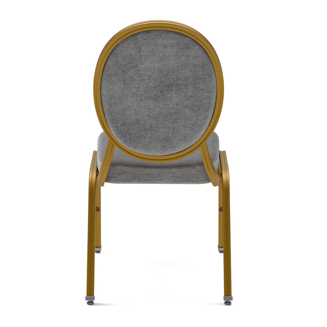 8551 8551 AB Aluminum Stacking Banquet Chair with optional