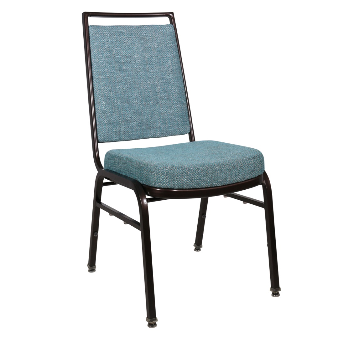 8678 Aluminum Stacking Banquet Chair with Action Back Shelby Williams