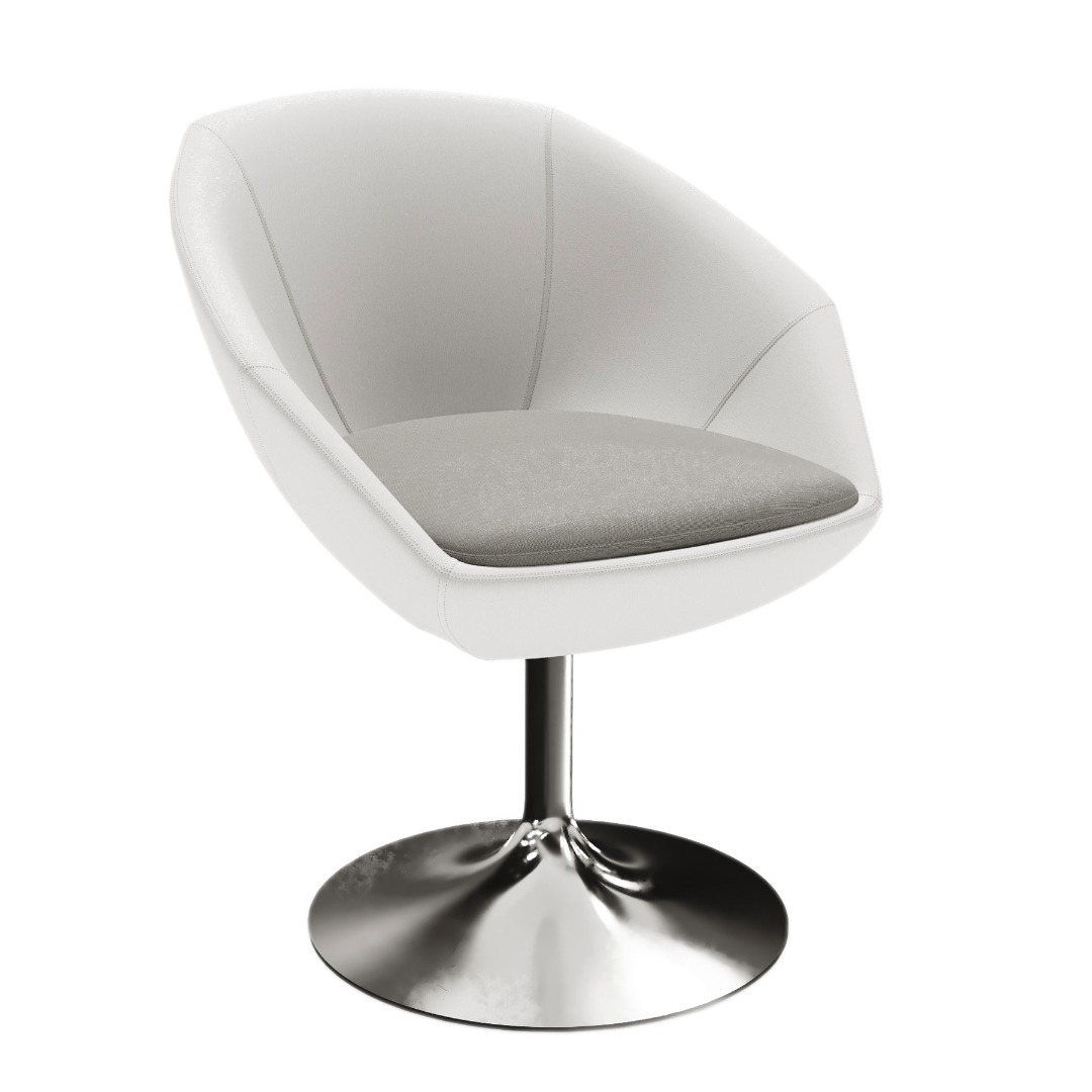 BR-1020 Paloma Lounge Chair Base Round