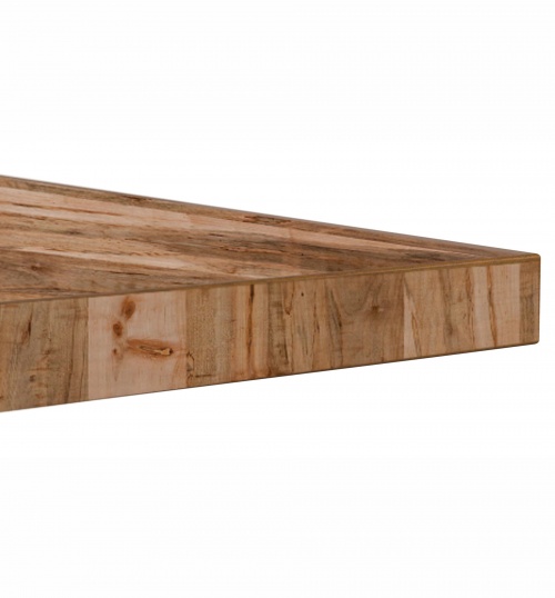16760 Distressed Plank Wood Top