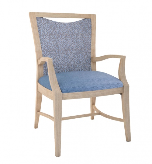 4128-1 Wood Arm Chair