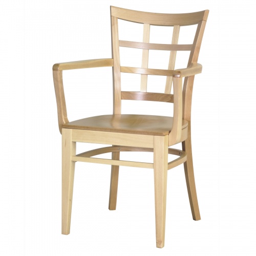 7045-1 Wood Arm Chair