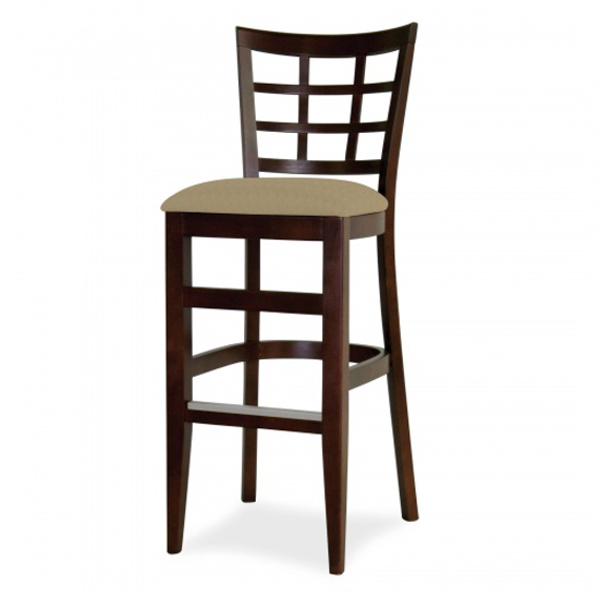7045-2 Wood Barstool