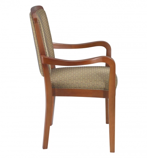 2760 Stacking Wood Arm Chair